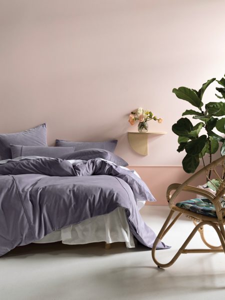 LINEN HOUSE DELUX VELVET LAVENDER