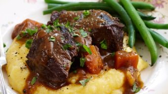 The Villas braised beef cheeks