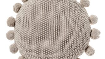 ADAIRS POM POM ROUND CUSHION