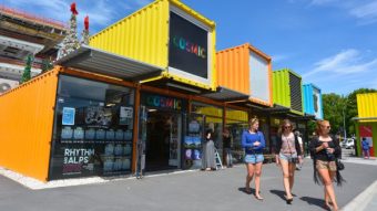 The former Christchurch Re:START Mall