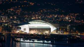 Forsyth Barr Stadium, photos courtesy of Dunedin Venues