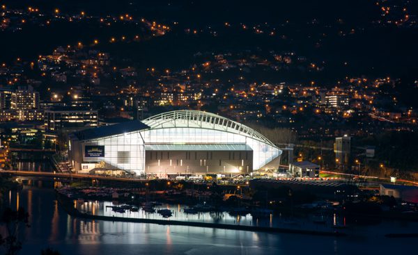 Forsyth Barr Stadium, photos courtesy of Dunedin Venues