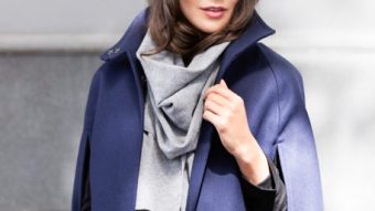 ALLORA CASHMERE SINGLE BREASTED CAPE
