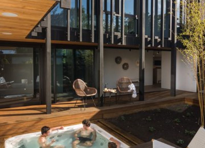 Red & Black Construction