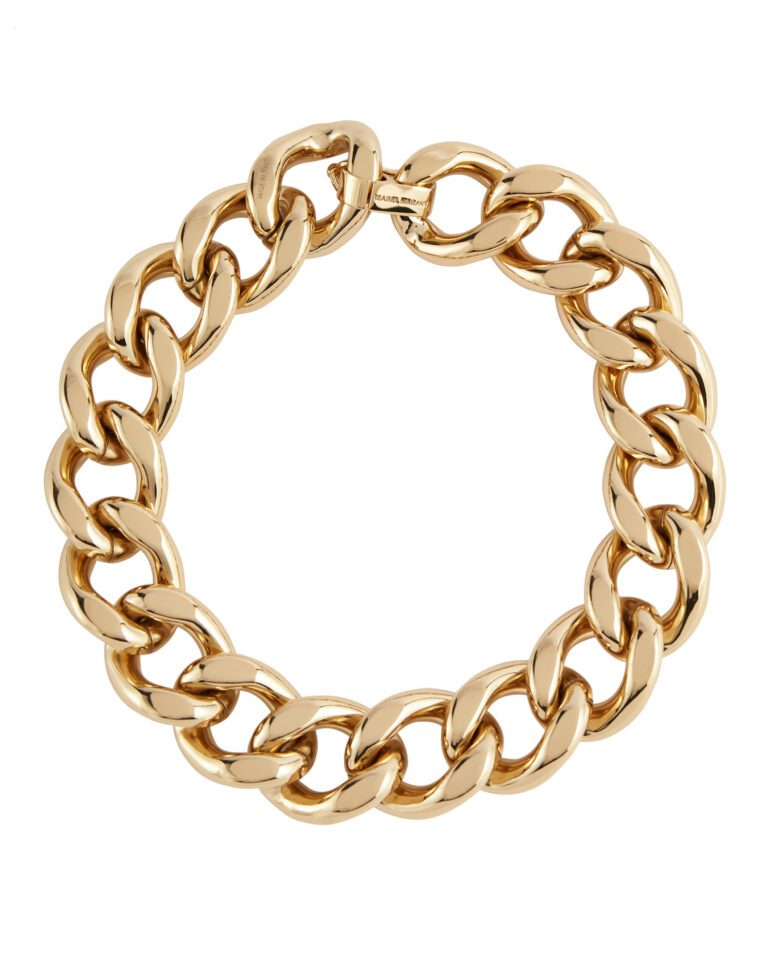 Isabel Marant, links chunky chain necklace - Metropol