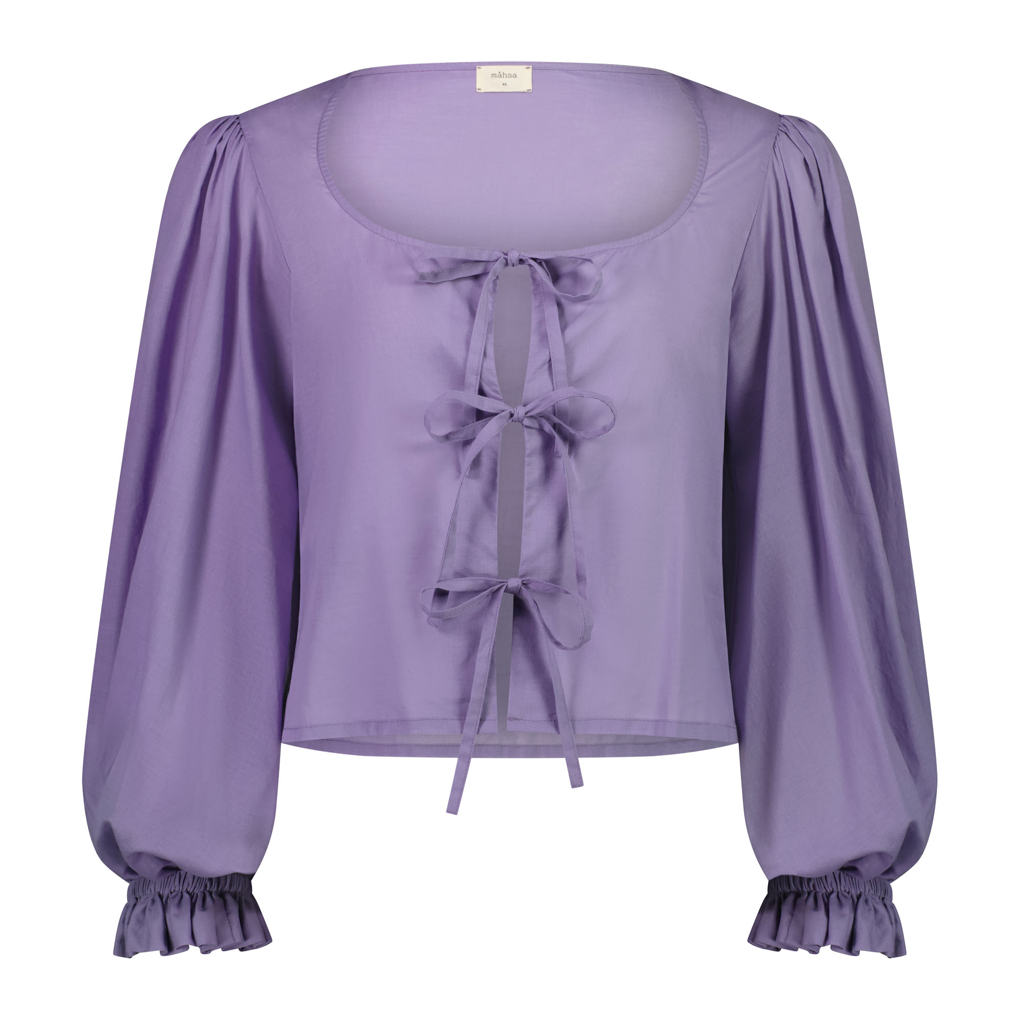 Detail Gala Lilac Viole Blouse Find Me Mahsa - Metropol